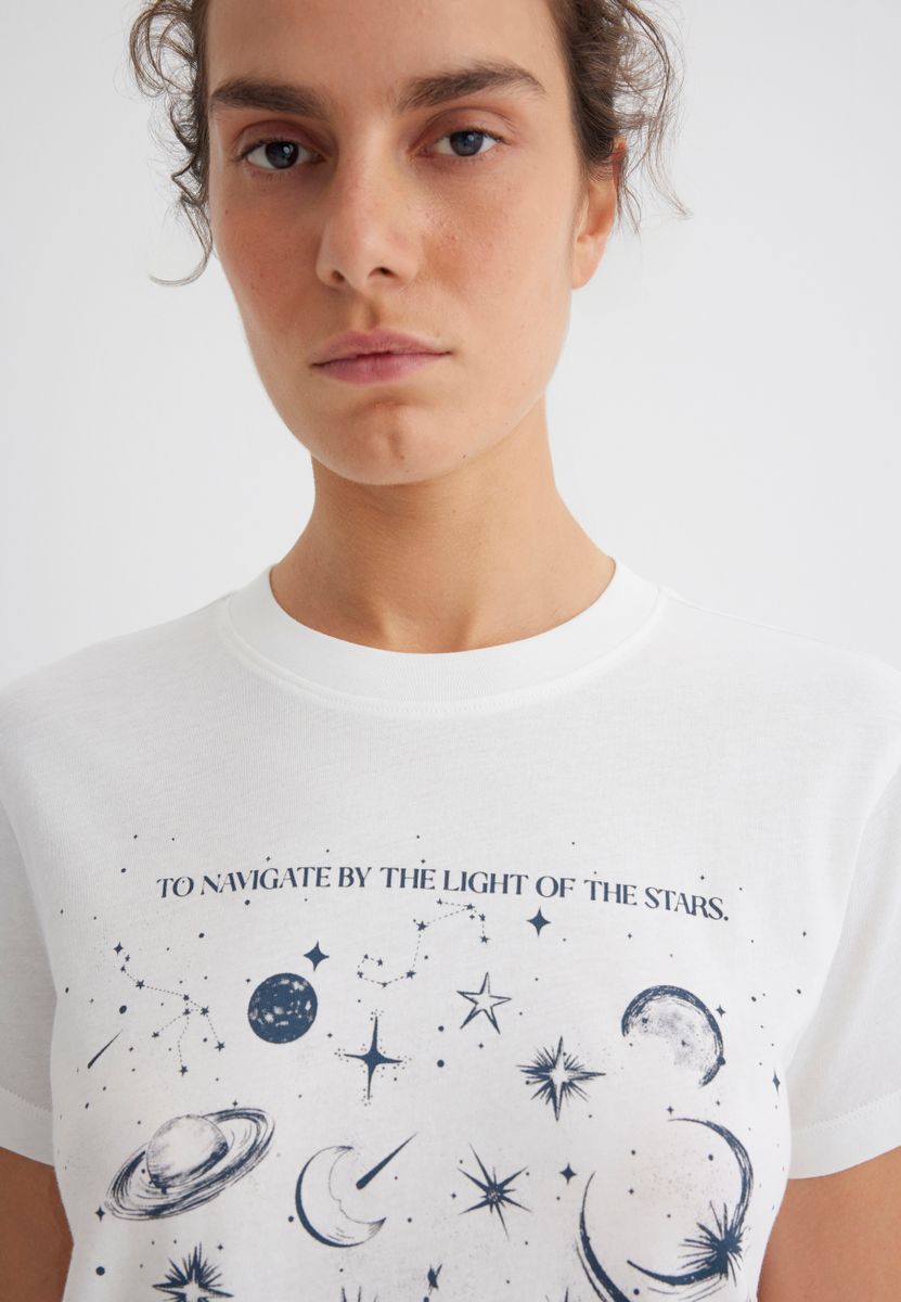 ASTROLOGY PRINTED TSHIRT