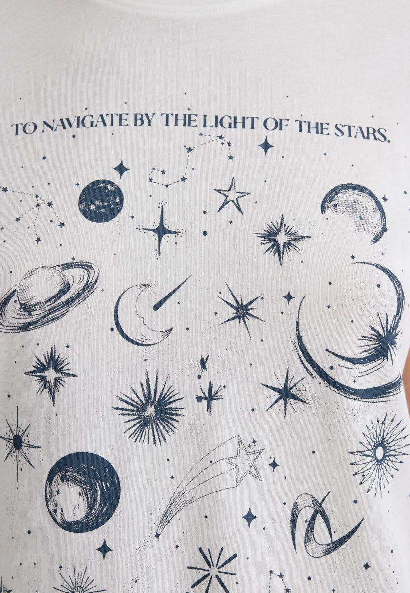 ASTROLOGY PRINTED TSHIRT