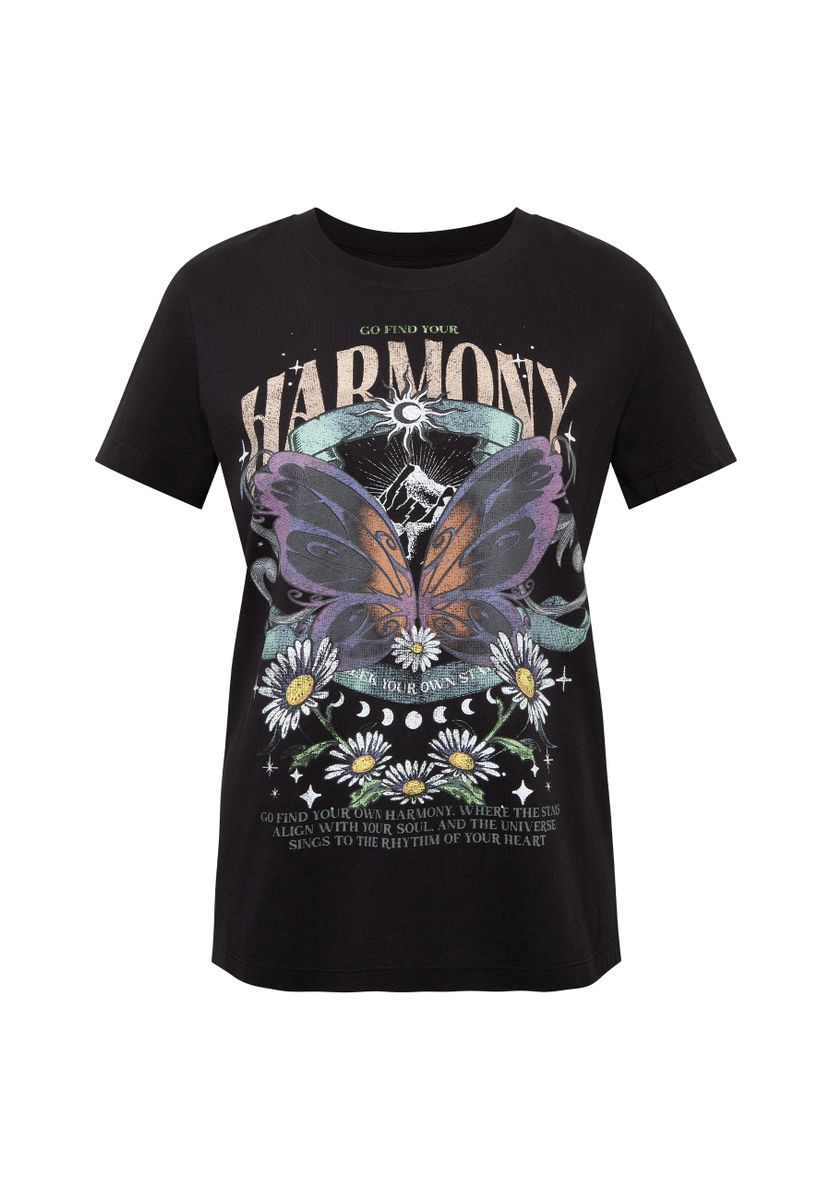 BUTTERFLY PRINTED T-SHIRT
