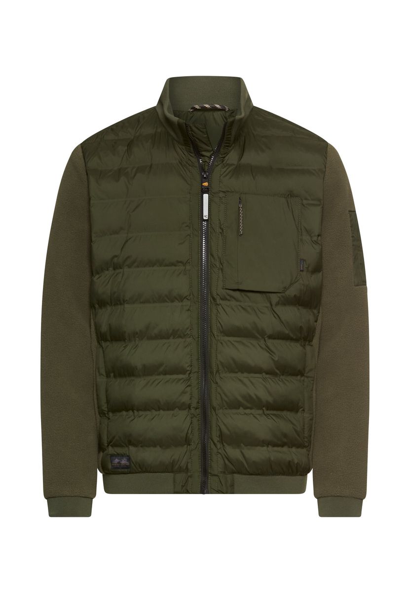 Blouson im Stepp-Fleece-Mix