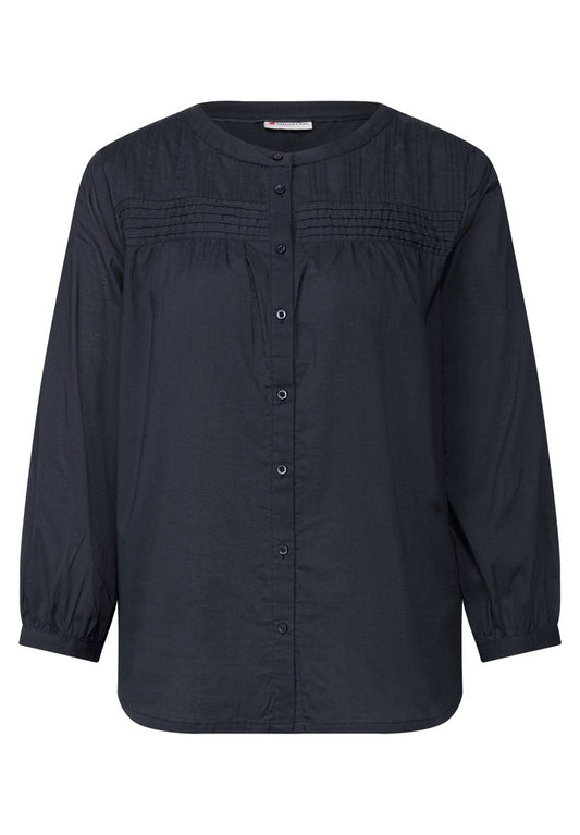 Baumwollbluse mit Details
