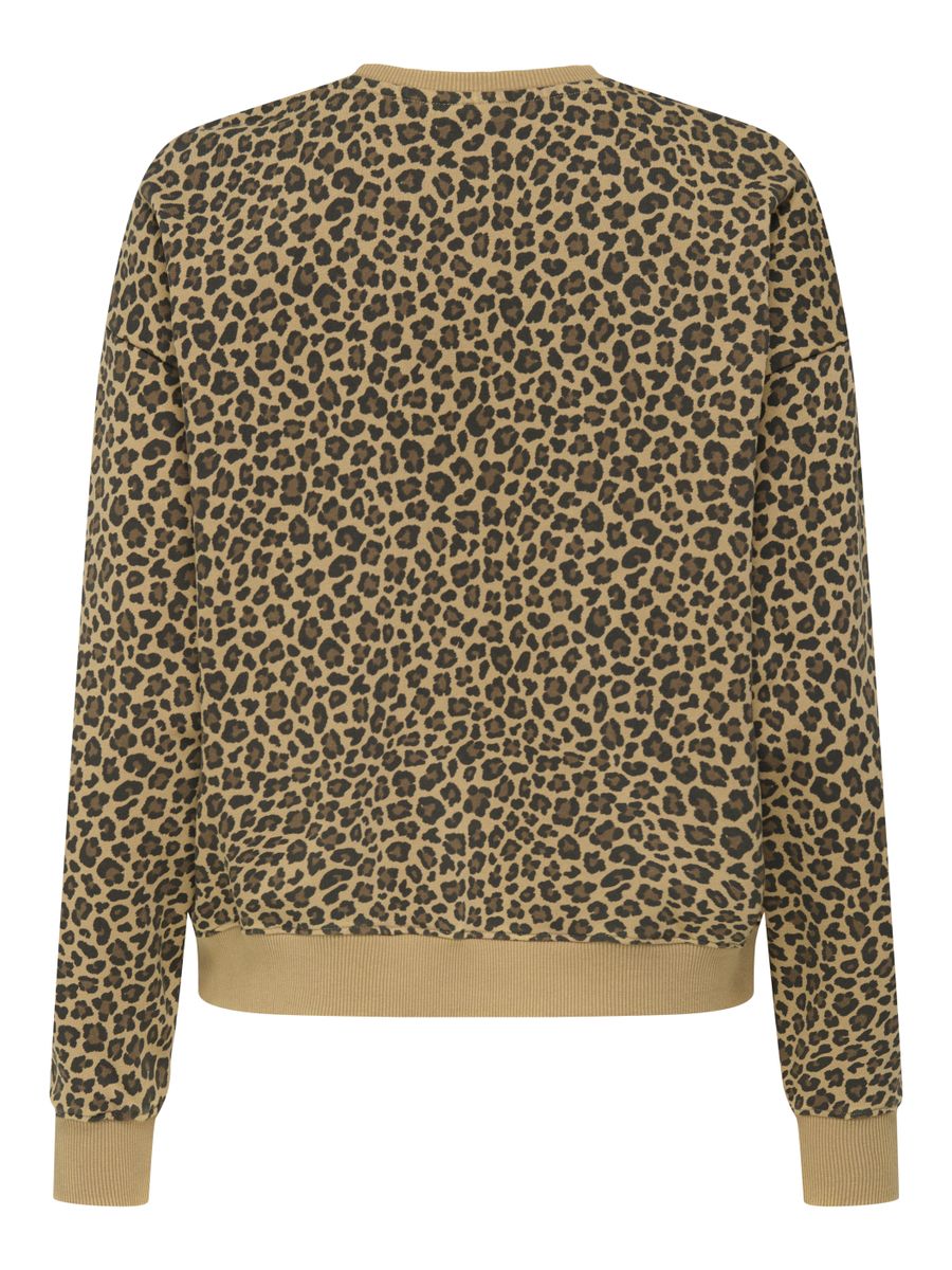 ONLLEO L/S O-NECK PULLOVER TEXT SWT