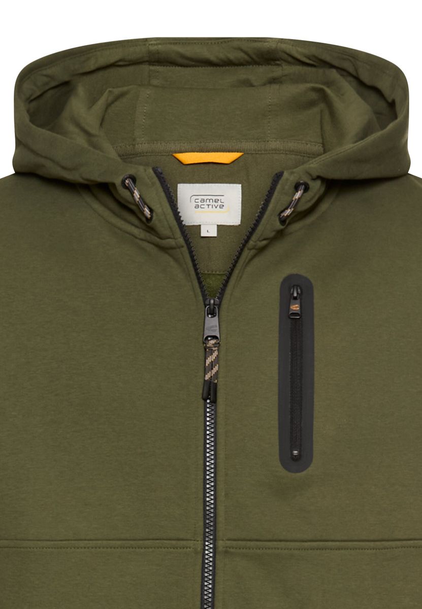 Sweatjacke mit Kapuze