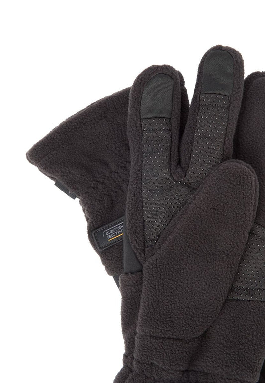 Fleecehandschuhe mit verstellbaren Bündchen und Touchscreen-Funktion