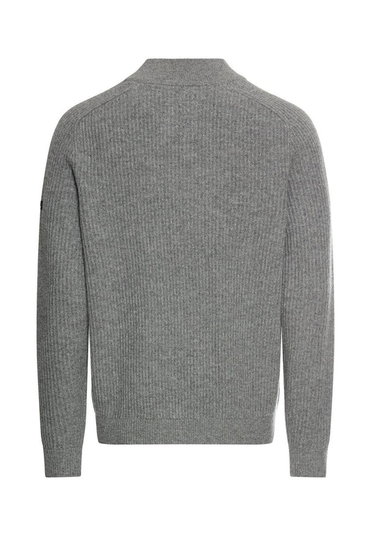 Strick Troyer aus reiner Wolle mit Raglanärmeln