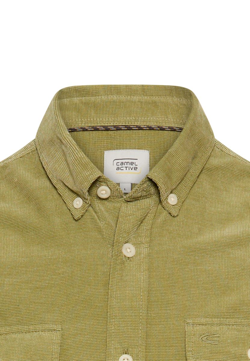Langarm Shirt mit aufgesetzten Taschen