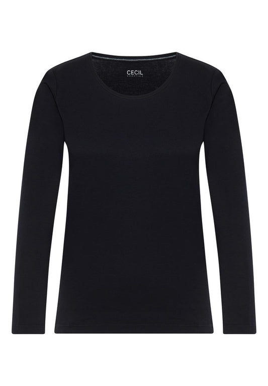 Basic Langarmshirt