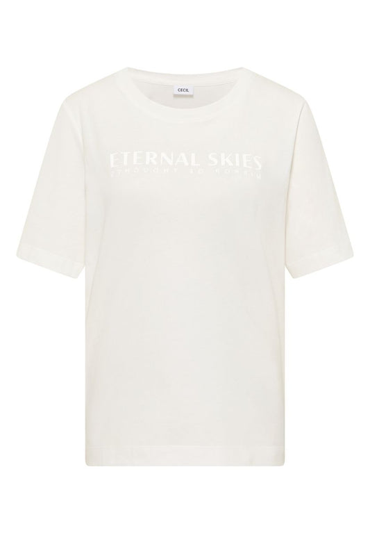 T-Shirt mit Wording Artwork