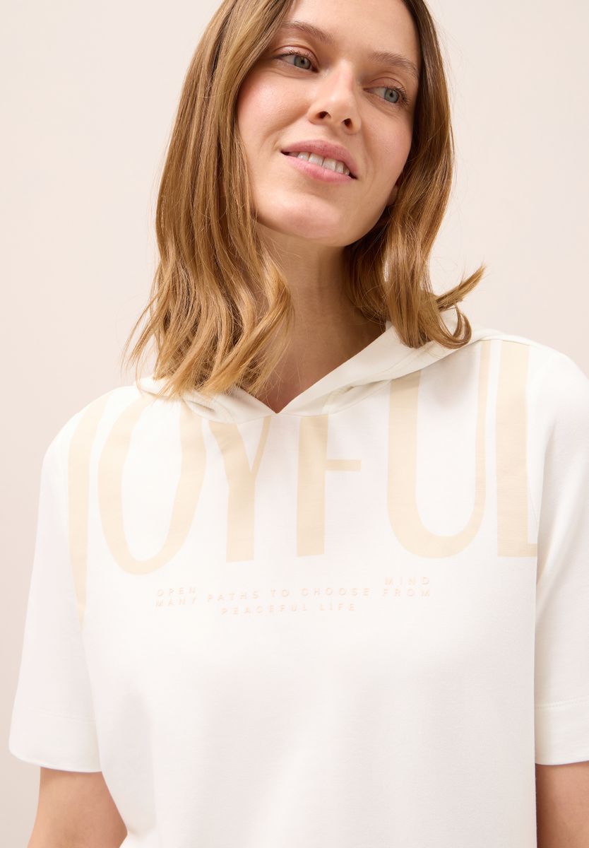 Kapuzenshirt mit Wording