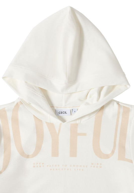 Kapuzenshirt mit Wording