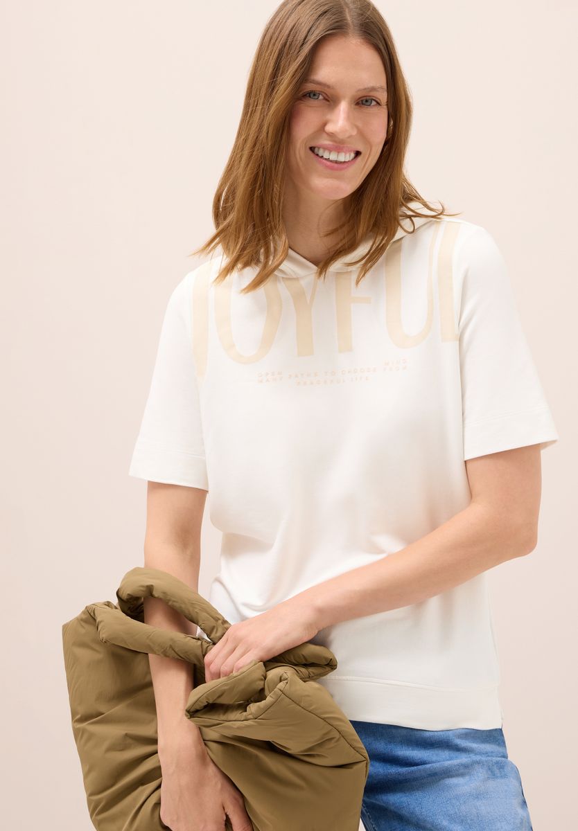 Kapuzenshirt mit Wording