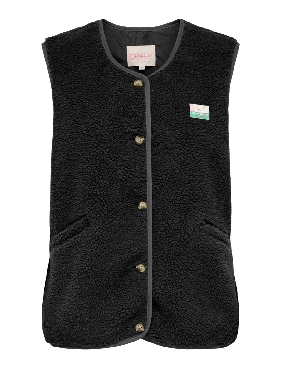 ONLBABY LIFE TEDDY VEST PNT CS