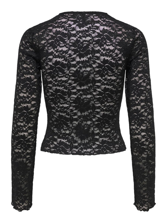 ONLNIKKA L/S LACE TOP JRS