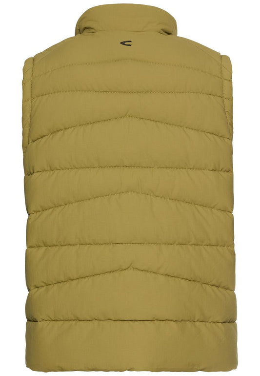 Weste aus reinem Polyamid mit Stehkragen