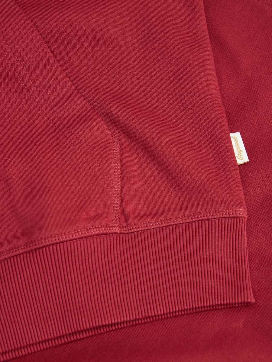JORNORREBRO EMB SWEAT ZIP HOOD NOOS