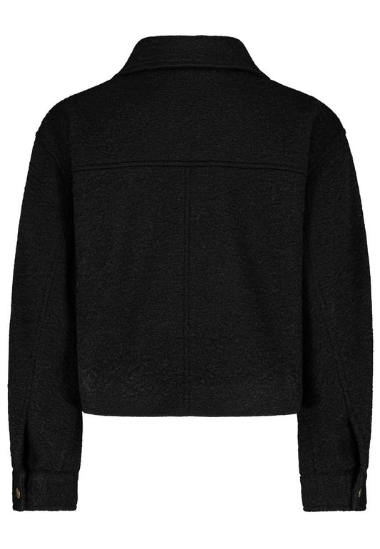 DOB Kunstfell Kurzjacke, Reißversch