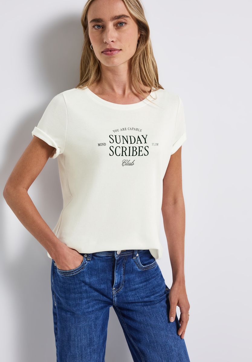 T-Shirt mit Wording