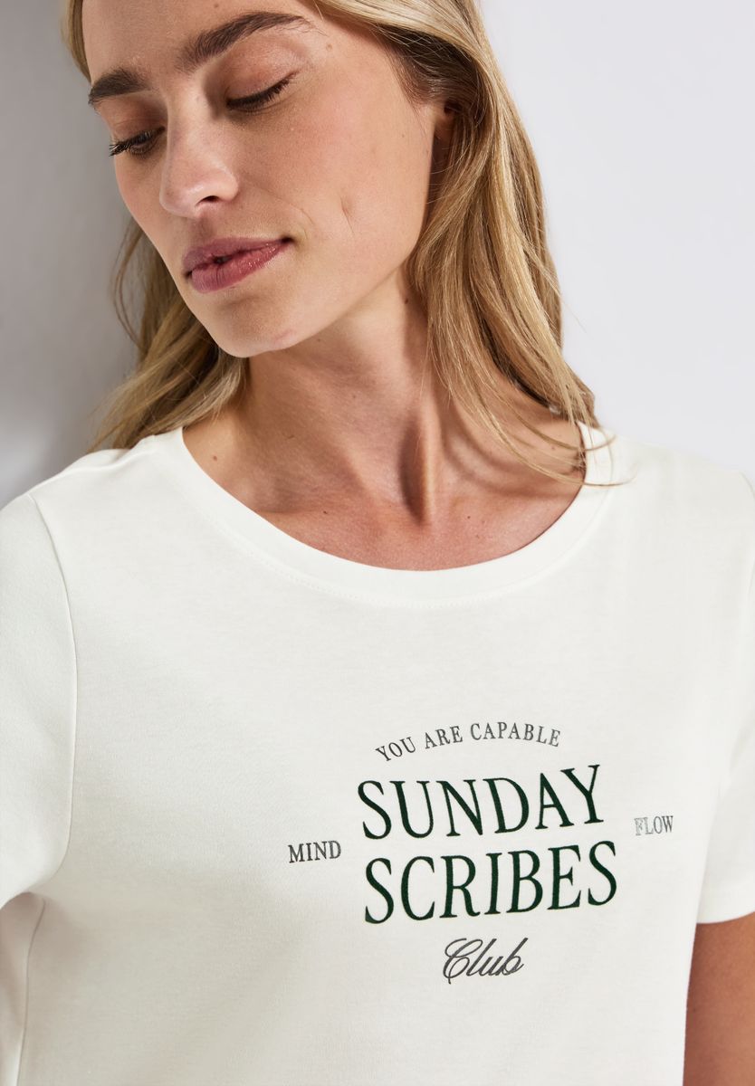 T-Shirt mit Wording
