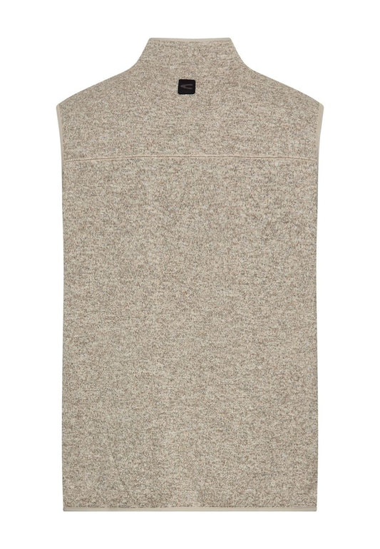 Fleeceweste mit Stehkragen