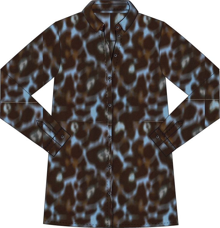 shirt blouse 1/1 sleeve
