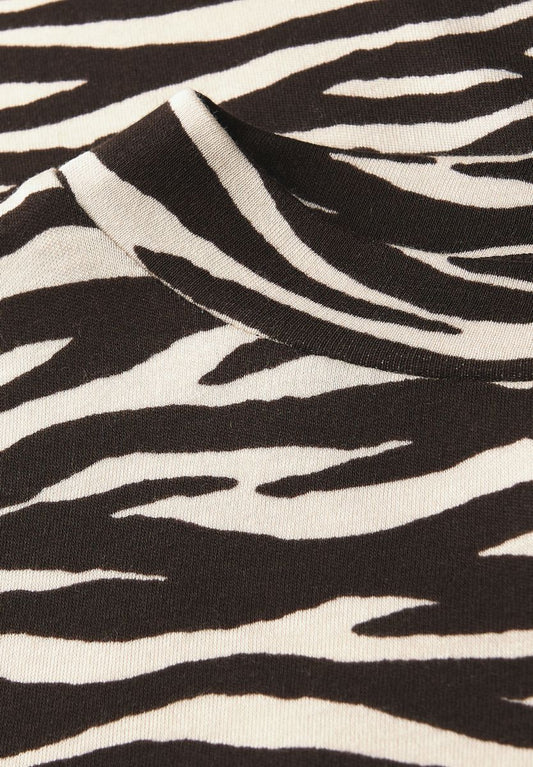 T-Shirt mit Zebra Print
