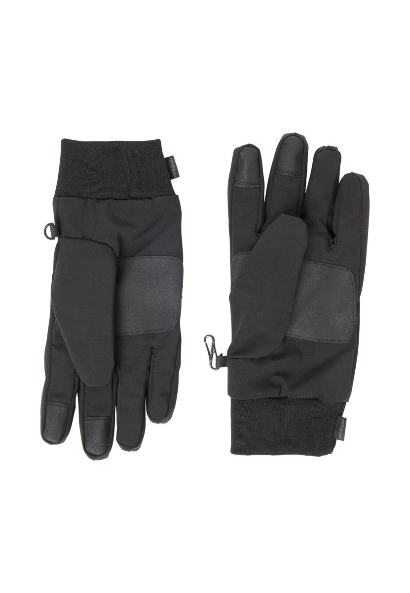 Funktionale Handschuhe aus Leder mit elastischem Bund