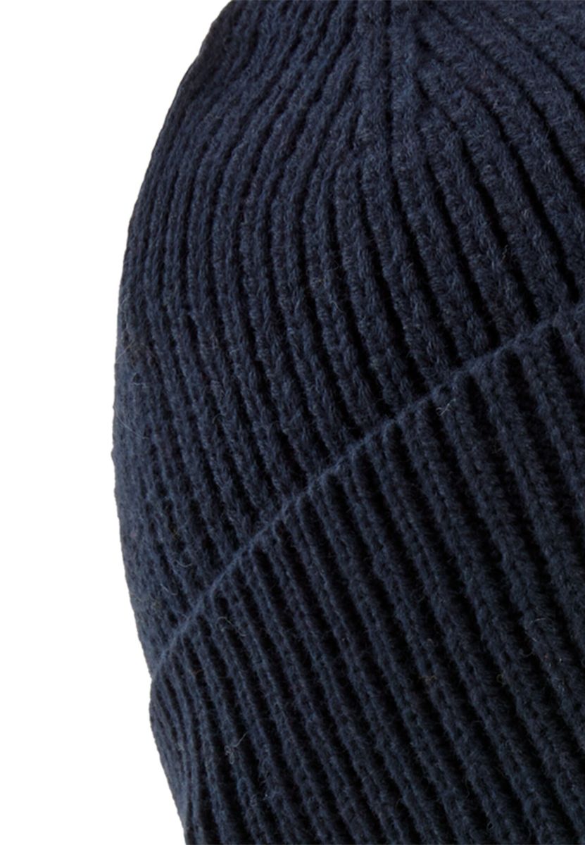Beanie aus einem Baumwoll-Kaschmir Mix
