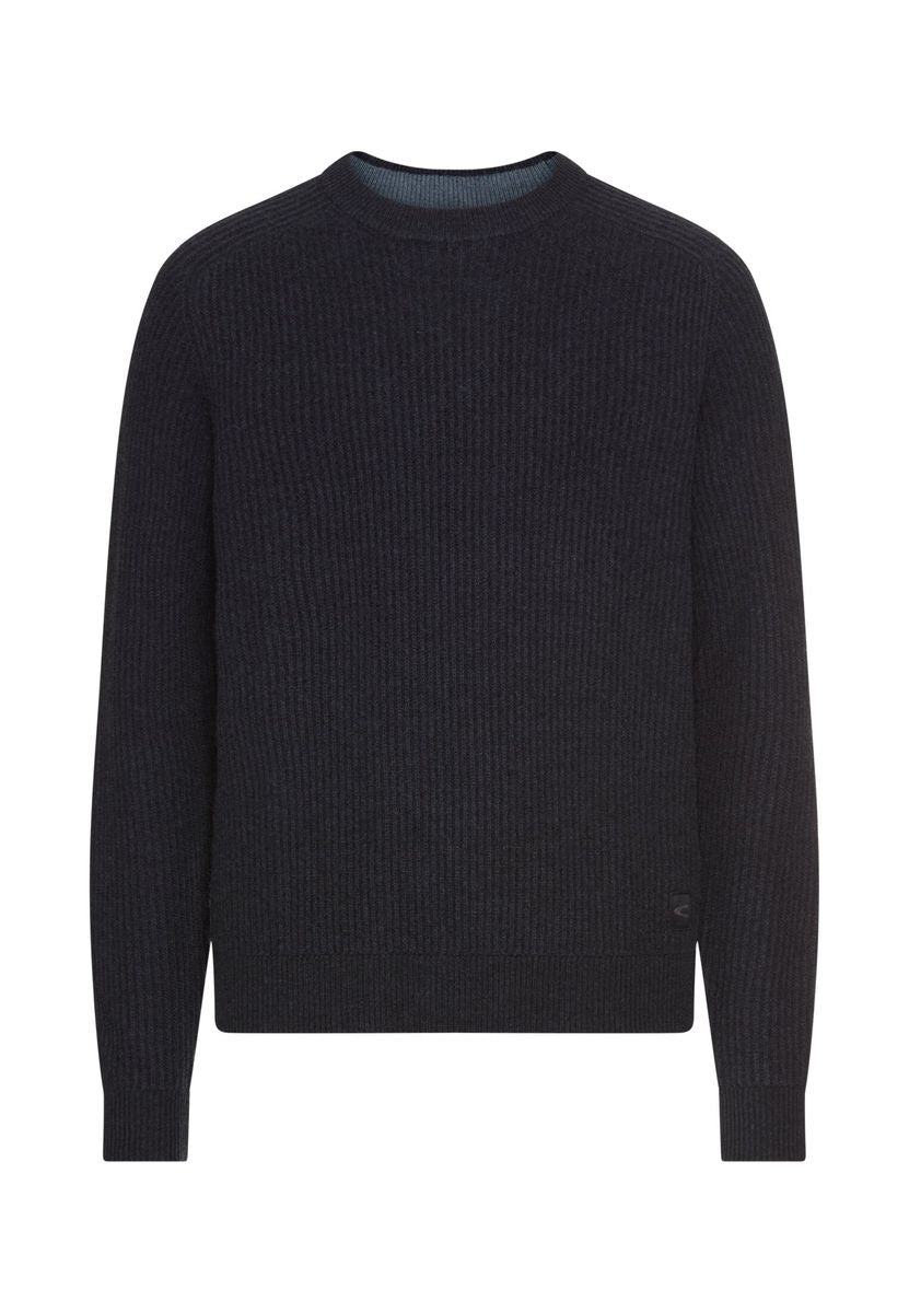 Pullover aus reiner Wolle mit Raglanärmeln
