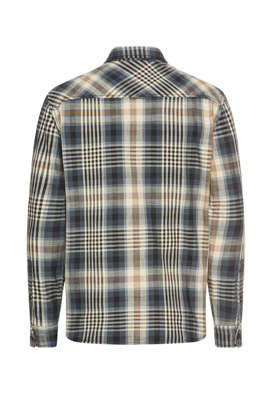 Langarm Hemd mit Kentkragen und Brusttaschen