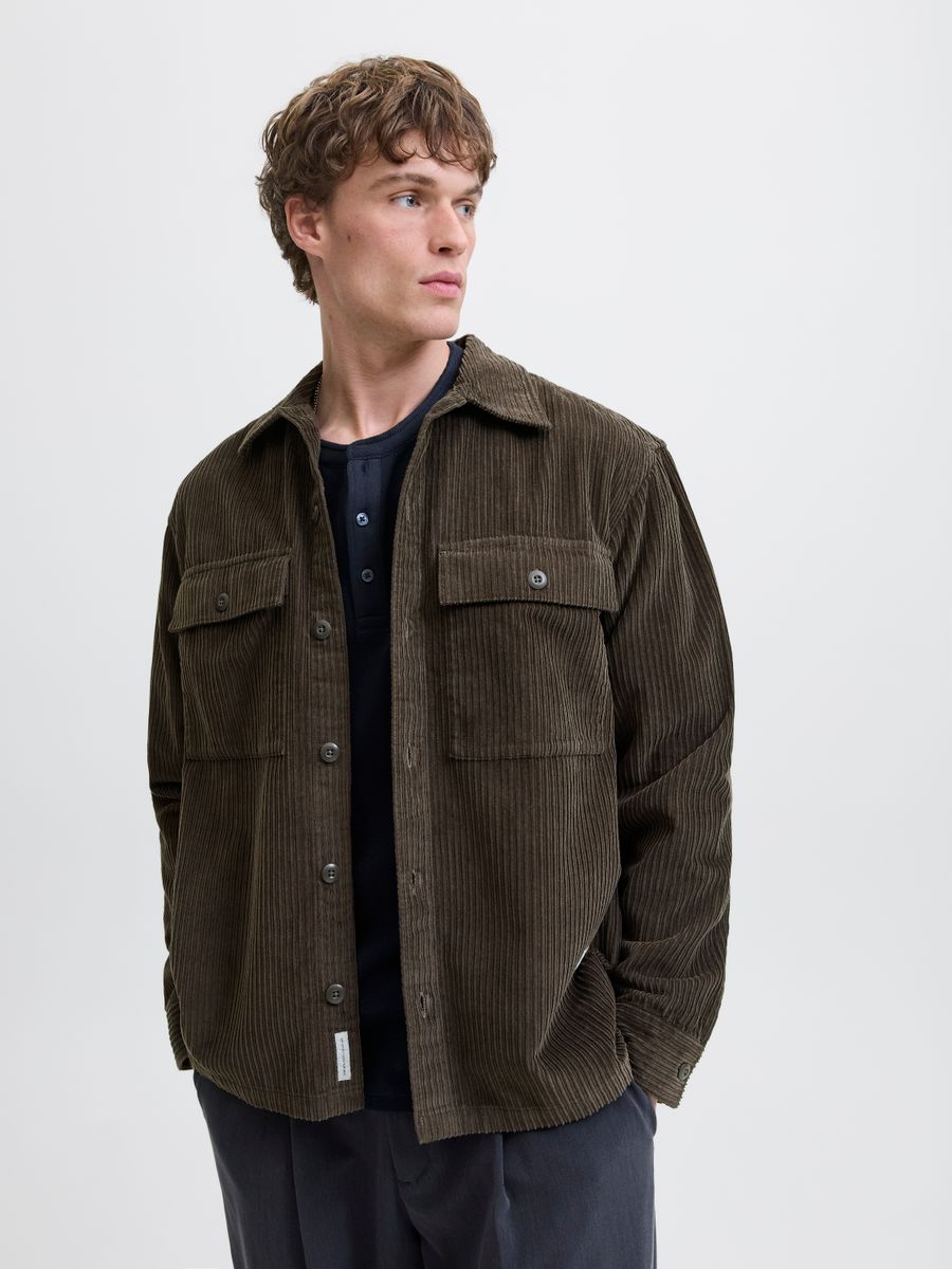 JPRBLUWILL CORDUROY L/S OVERSHIRT SN