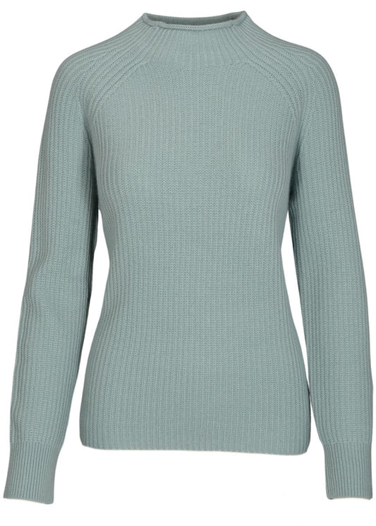 Stehbund-Pullover, 1/1 Arm,uni