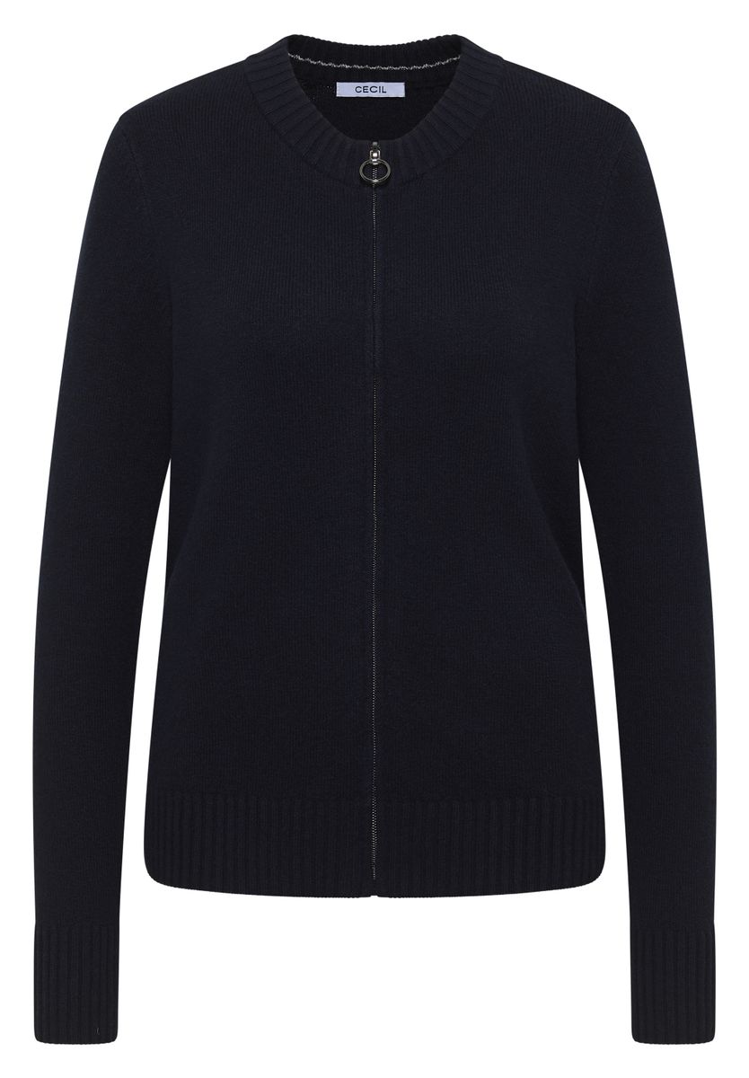 Cosy Cardigan mit Zipper