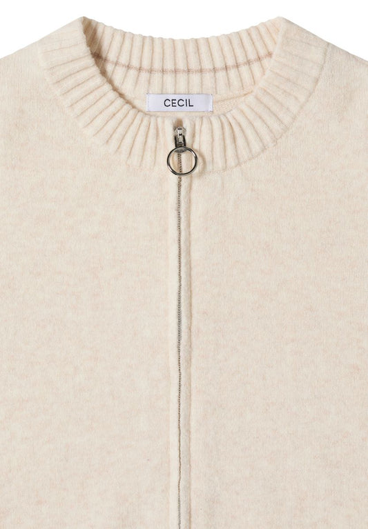 Cosy Cardigan mit Zipper