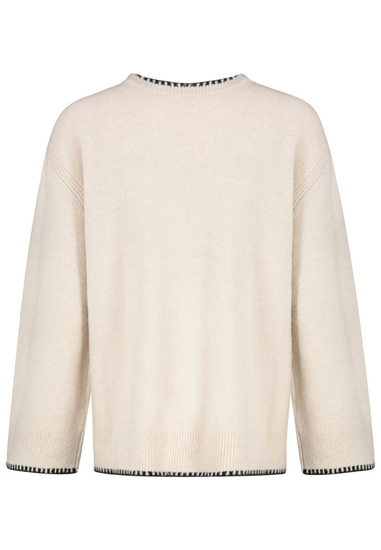 DOB Strick Pullover, langarm, Rundh