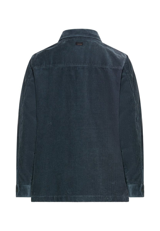 Cord Overshirt mit Druckknöpfen