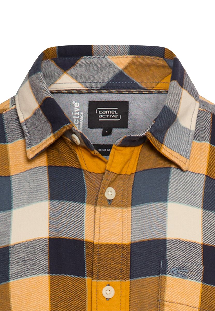 fleXXXactive® Langarmhemd aus leichtem Flanell