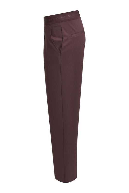 jersey pants w/ elastic waistband & french pockets