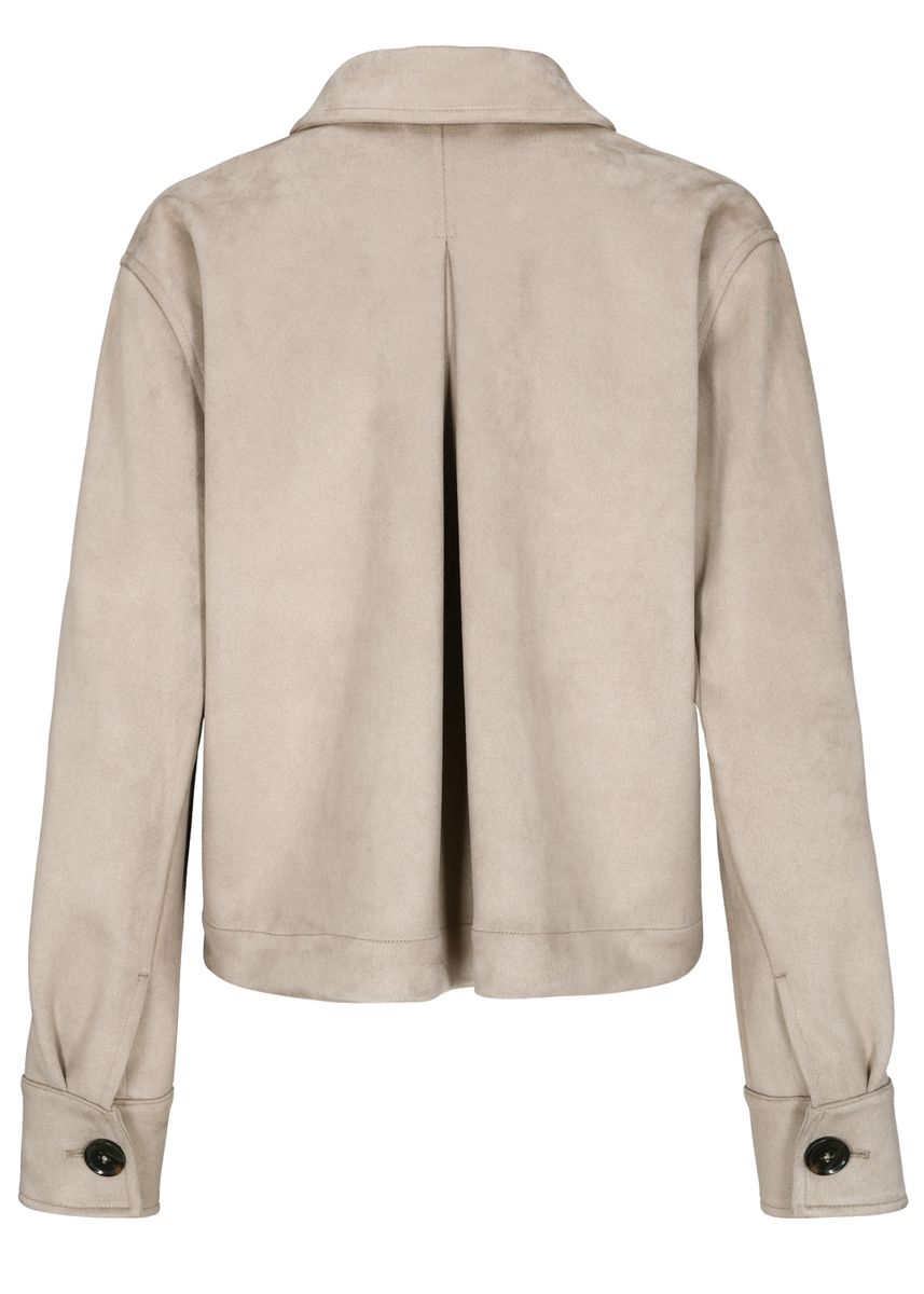 Vegan Suede Leather Jacket