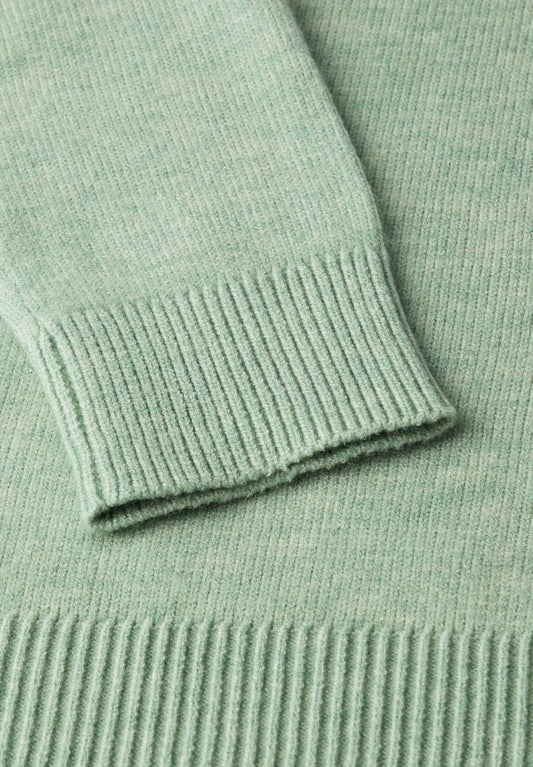 Pullover mit Rollkante