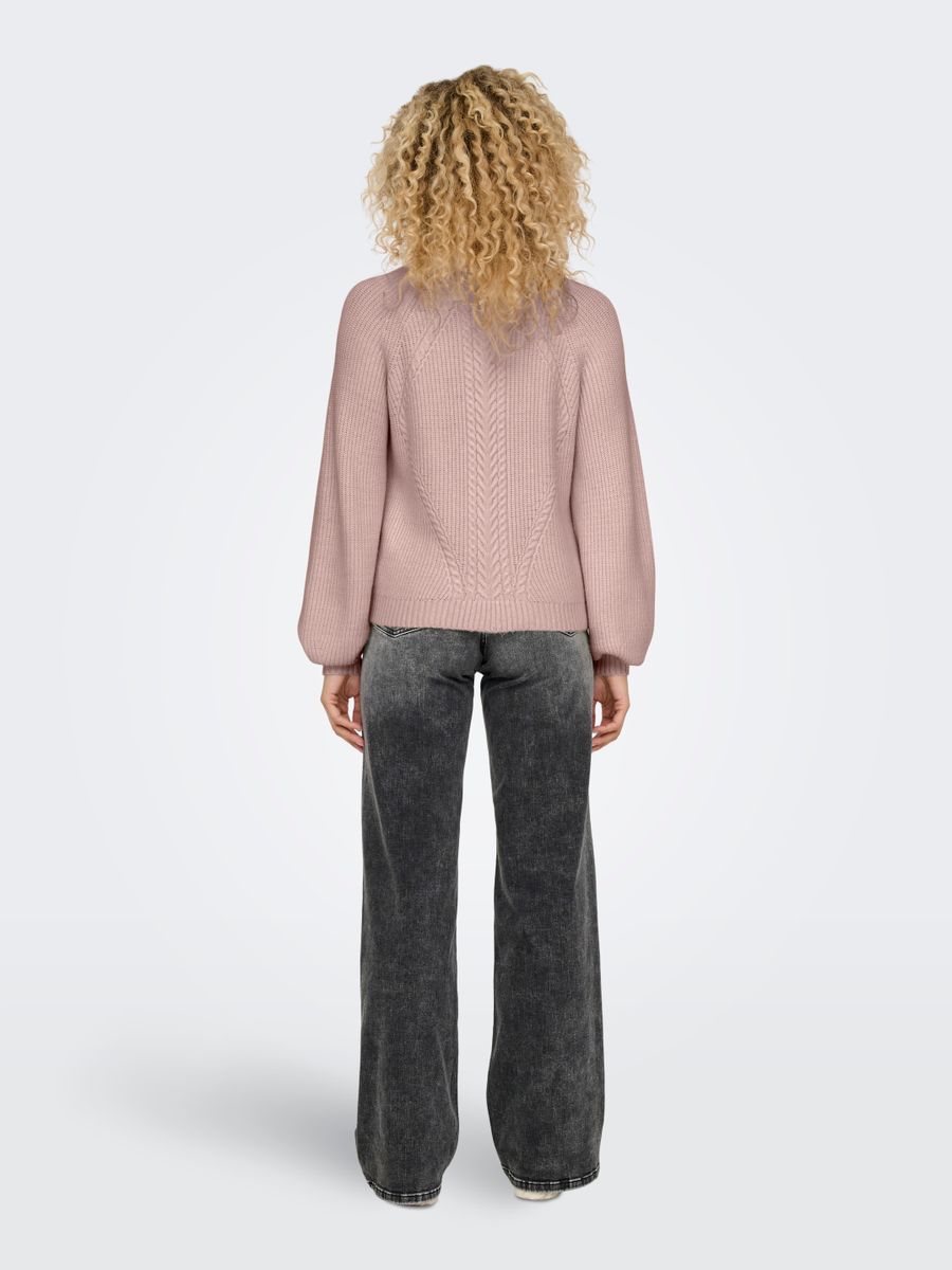 ONLKATIA LS DETAIL HIGHNECK KNT