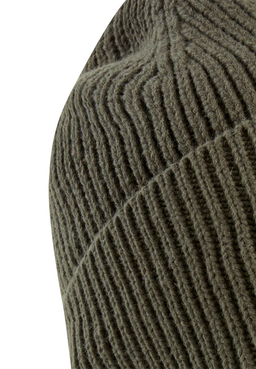 Beanie aus einem Baumwoll-Kaschmir Mix