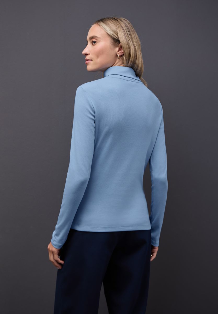 Basic Rollkragenshirt