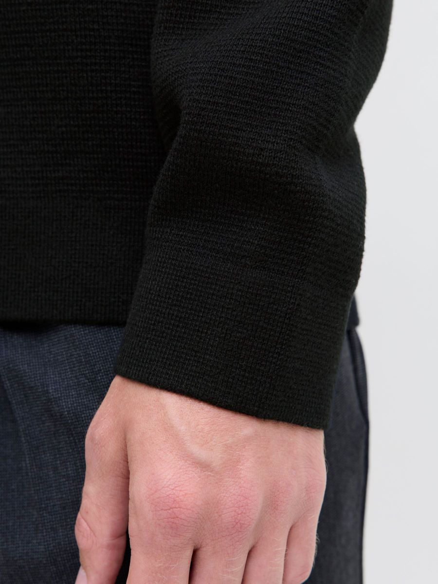JPRBLAMILANO STITCH KNIT CREW NECK SN