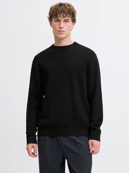 JPRBLAMILANO STITCH KNIT CREW NECK SN