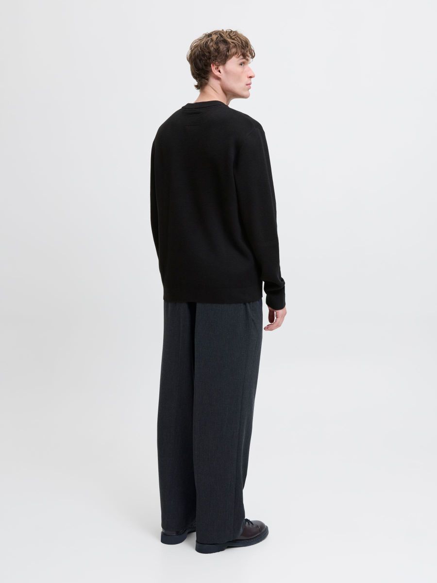 JPRBLAMILANO STITCH KNIT CREW NECK SN