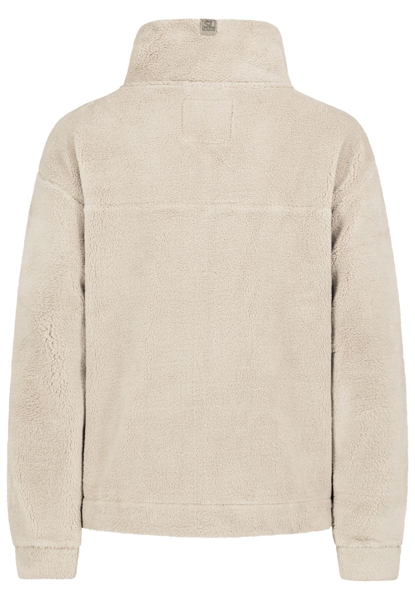 DOB Fleece Jacke, Stehkragen, RV vo