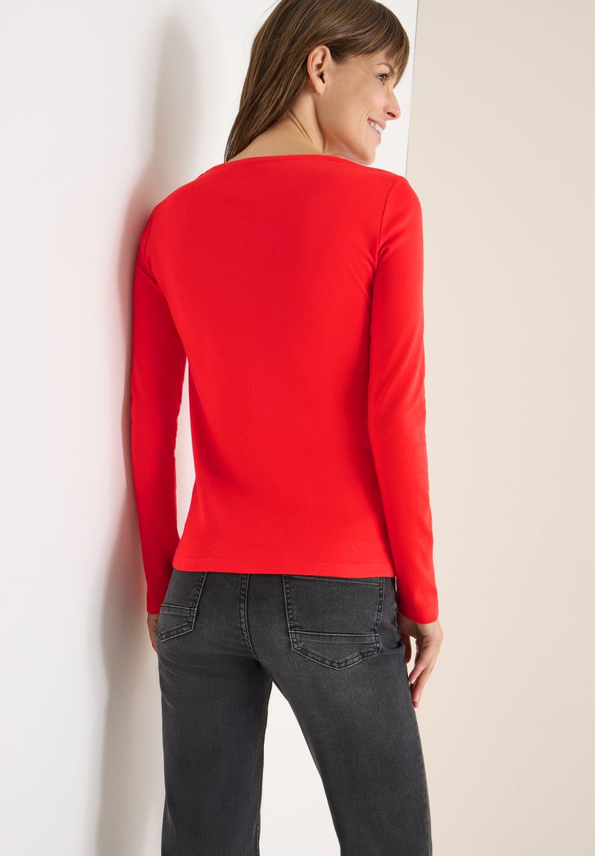 Basic Langarmshirt