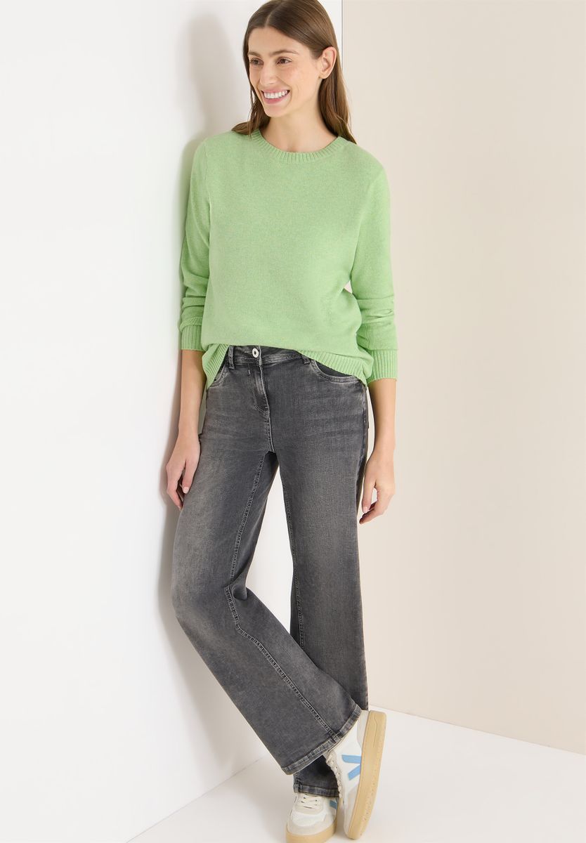 Softer Pullover in Unifarbe