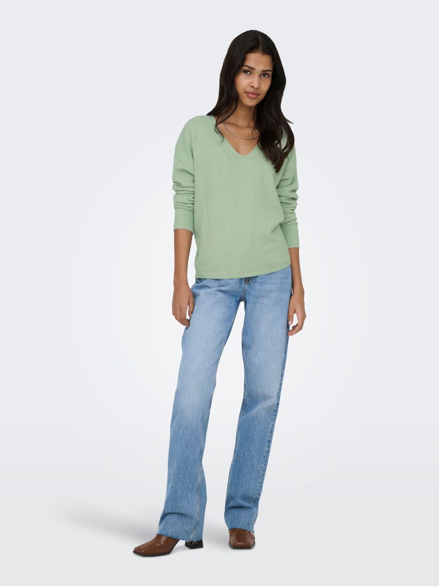 ONLRICA L/S V-NECK PULLO KNT NOOS