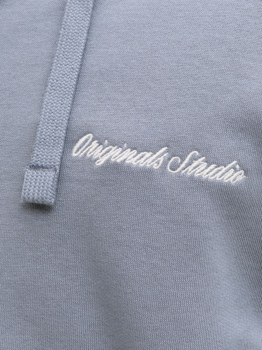 JORNORREBRO EMB SWEAT ZIP HOOD NOOS